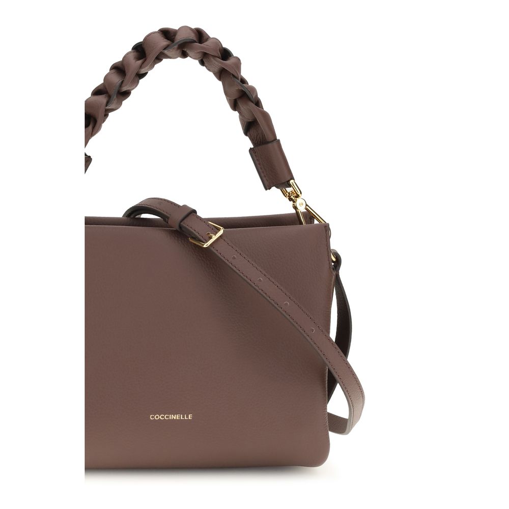 Coccinelle Bicolor Calf Leather Bos Taurus Women's Handbag