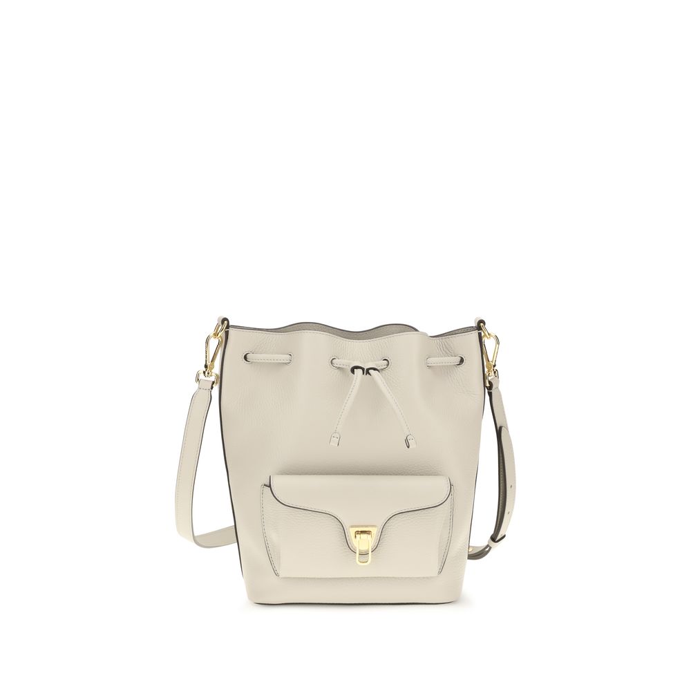 Coccinelle Green Calf Leather Bos Taurus Shoulder Women's Bag
