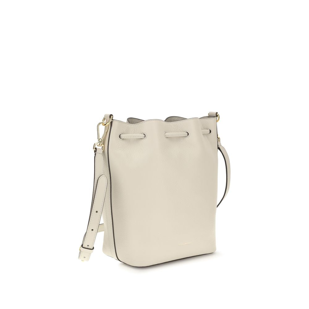 Coccinelle Green Calf Leather Bos Taurus Shoulder Women's Bag