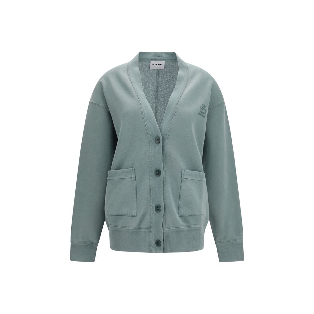 Isabel Marant Étoile Gray Cotton Women's Cardigan