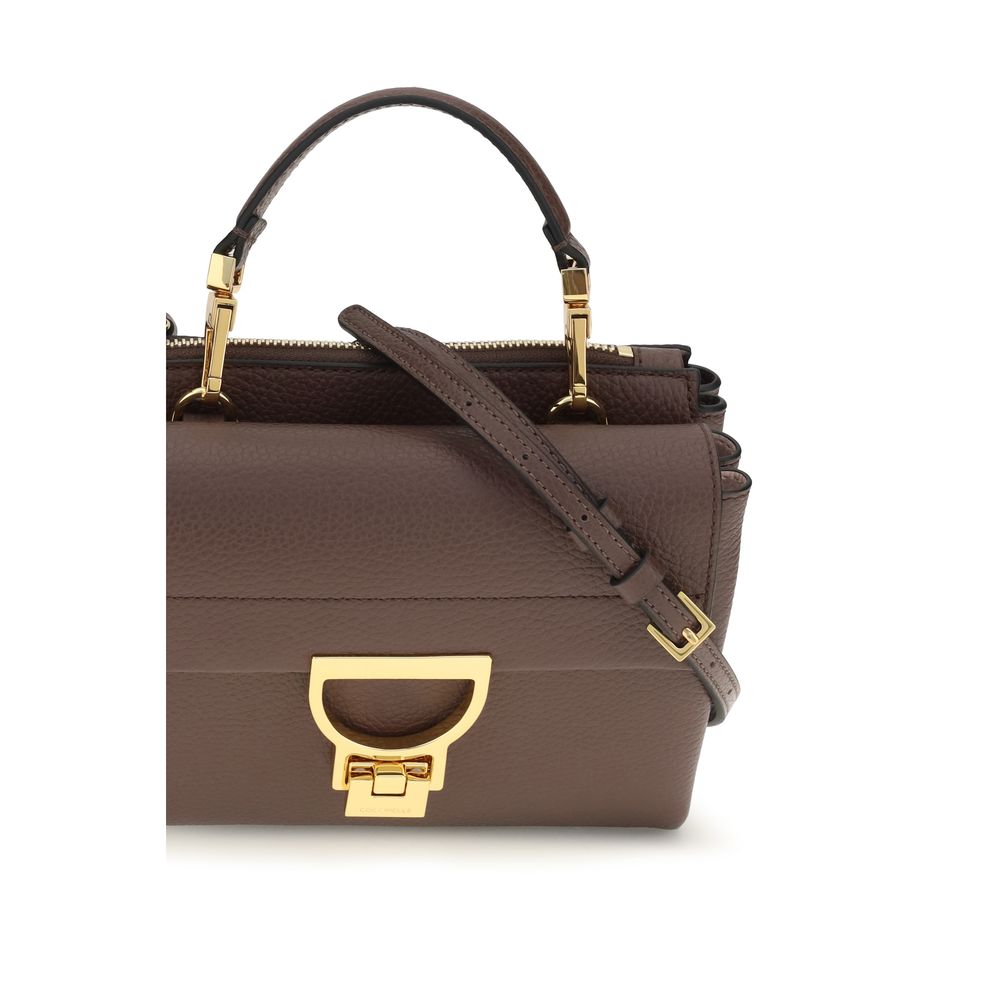 Coccinelle Brown Calf Leather Bos Taurus Women's Handbag