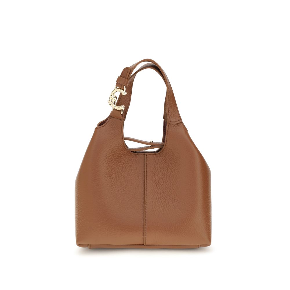 Coccinelle Brown Calf Leather Bos Taurus Shoulder Women's Bag