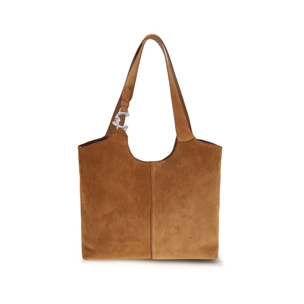 Coccinelle Brown Calf Leather Bos Taurus Shoulder Women's Bag
