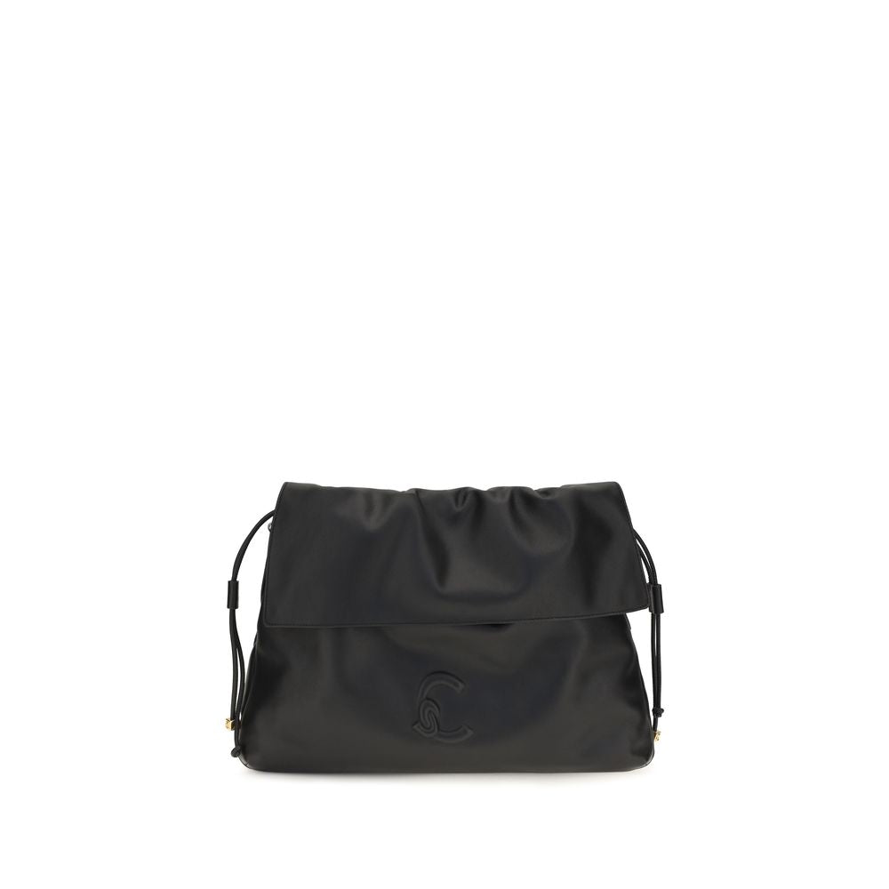 Coccinelle Black Calf Leather Bos Taurus Shoulder Women's Bag