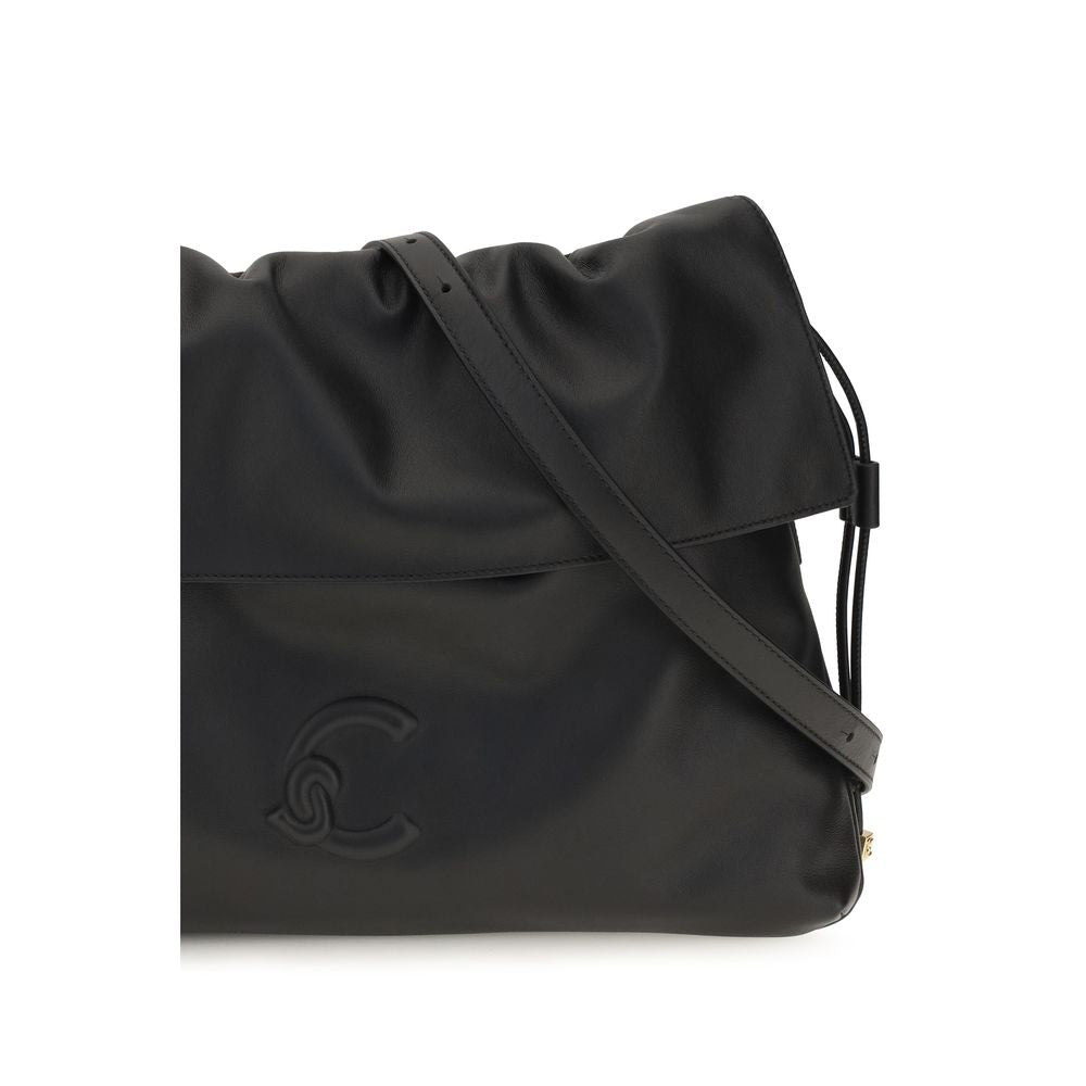 Coccinelle Black Calf Leather Bos Taurus Shoulder Women's Bag