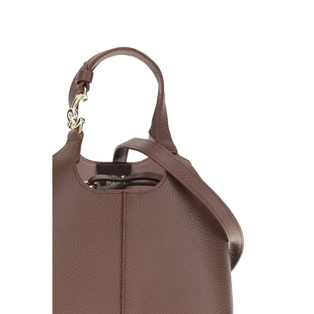 Coccinelle Beige Calf Leather Bos Taurus Shoulder Women's Bag