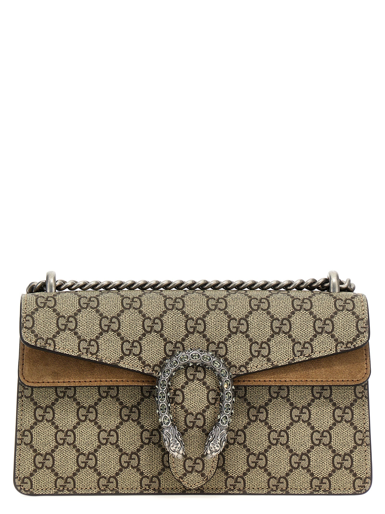 Gucci Beige Calfskin Shoulder Women's Bag