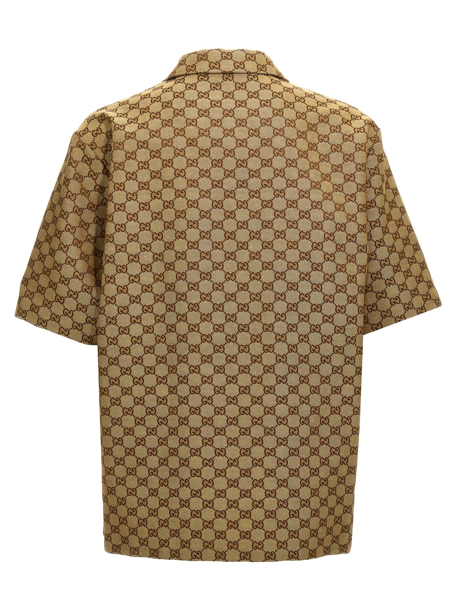 Gucci Beige Linen Men's Blouse