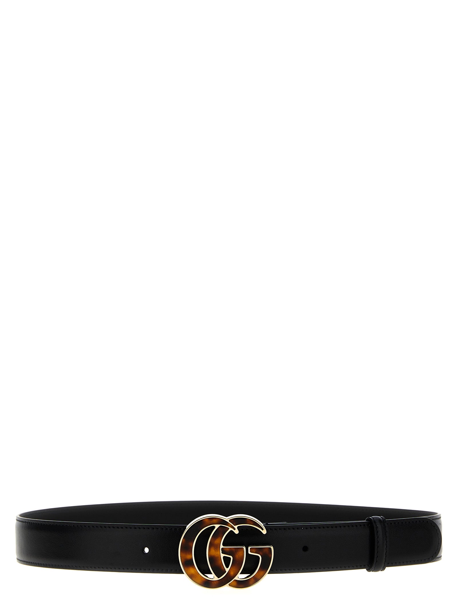 Gucci Black Calfskin Regular Women's Belt