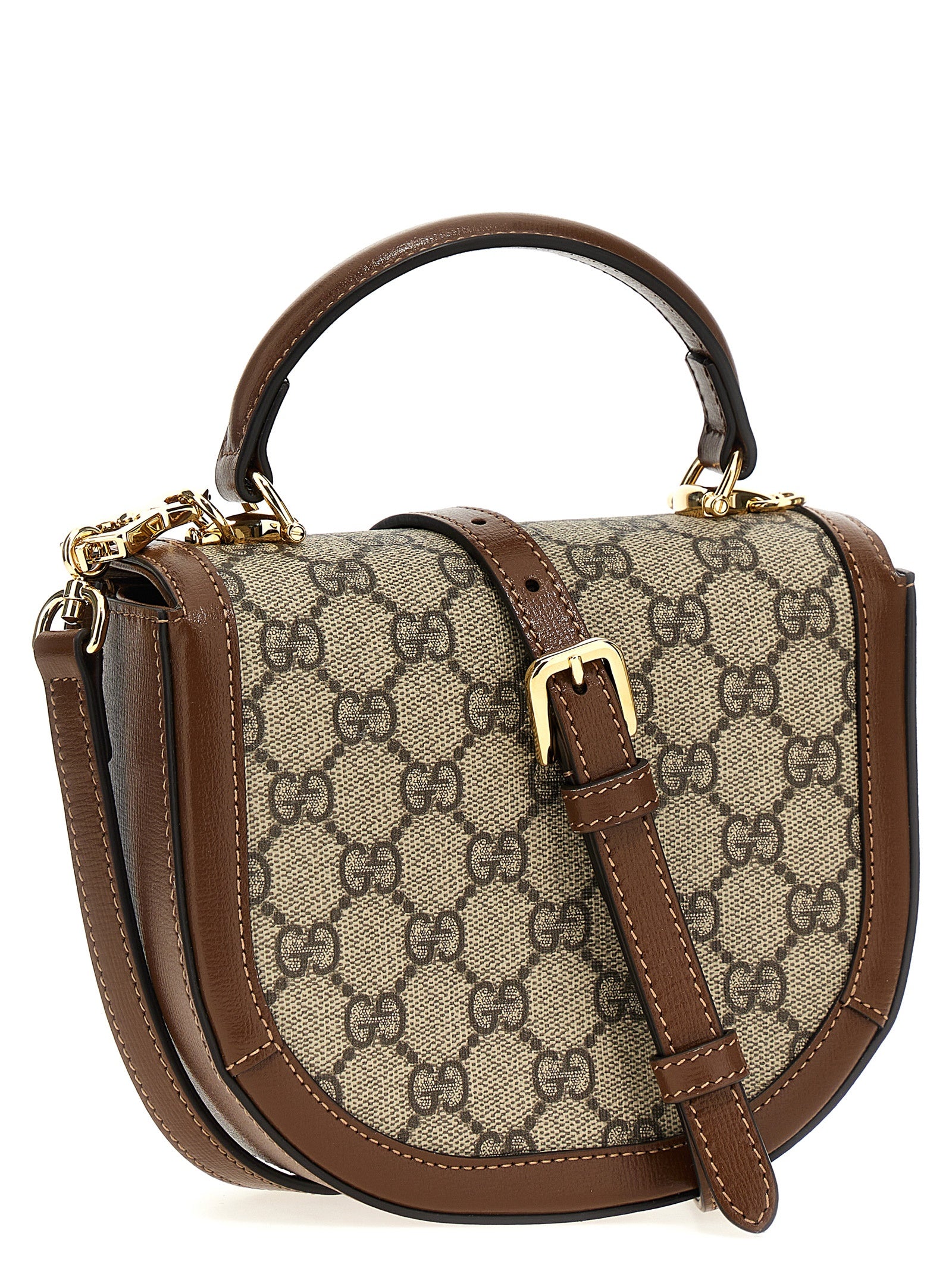 Gucci Brown Polyethylene Women's Handbag