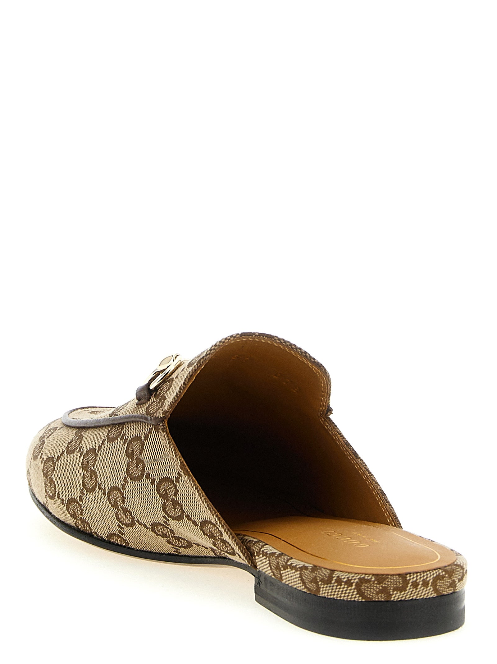 Gucci Beige Polyester Women's Mules