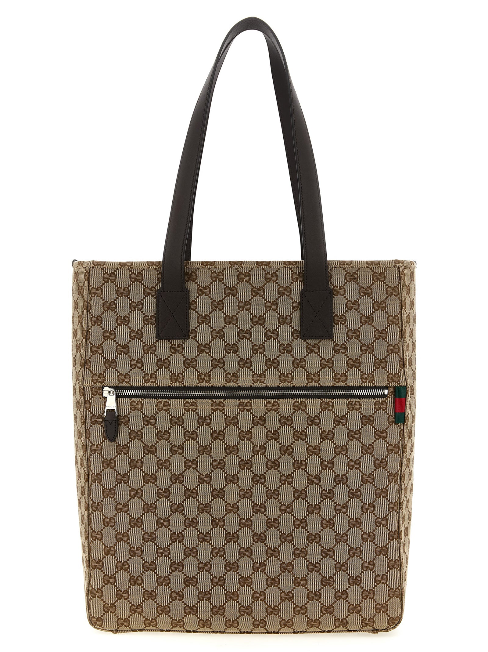 Gucci Brown Polyester Shoulder Men's Bag