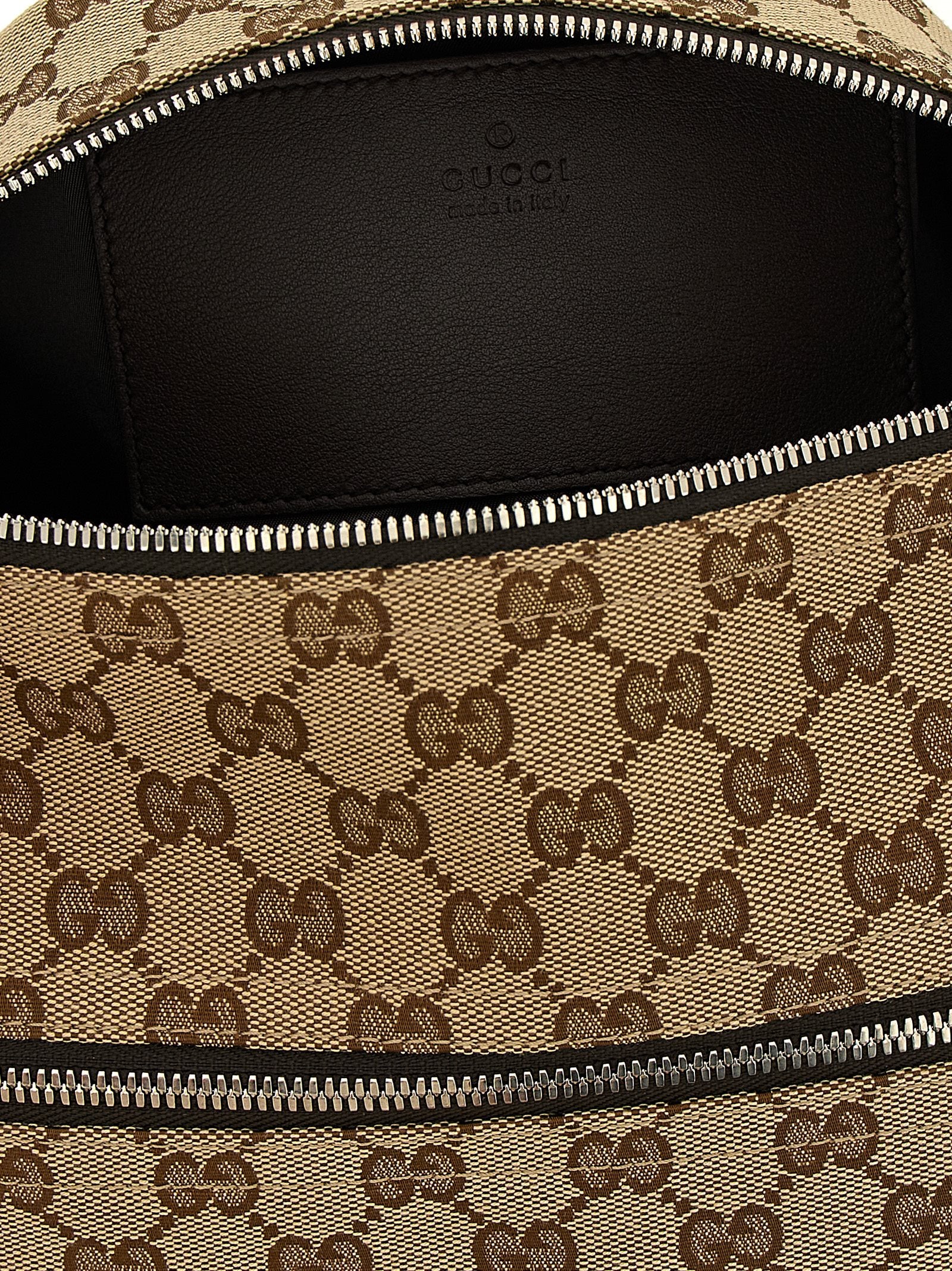 Gucci Beige Polyester Crossbody Men's Bag