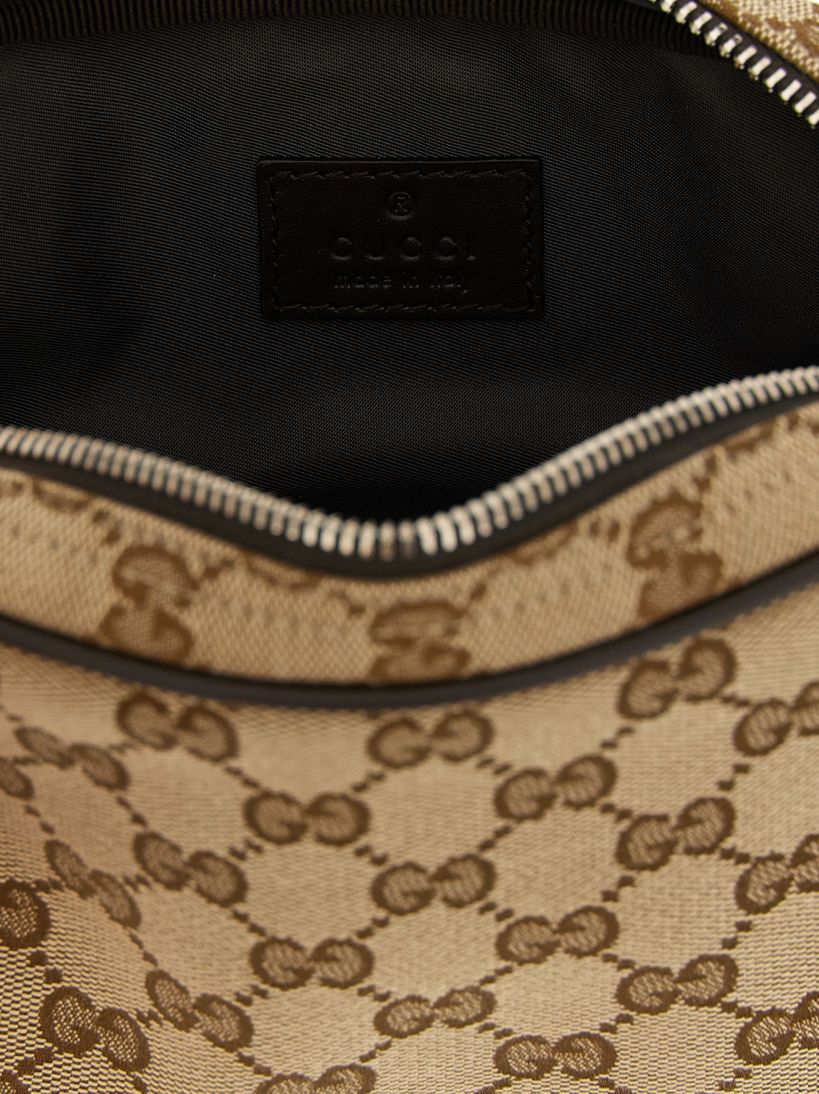 Gucci Beige Polyester Crossbody Men's Bag