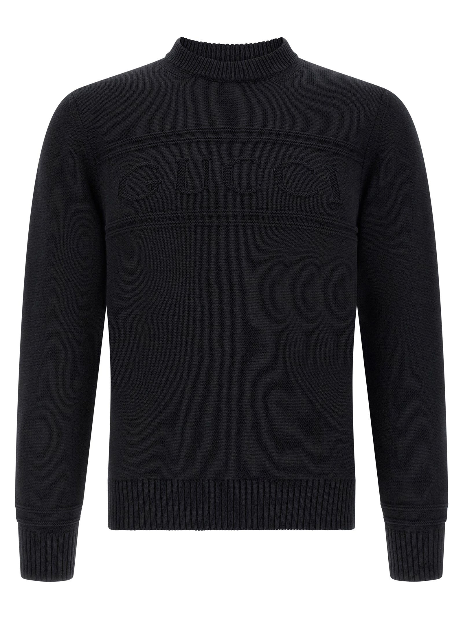 Gucci Black Cotton Men's Cardigan