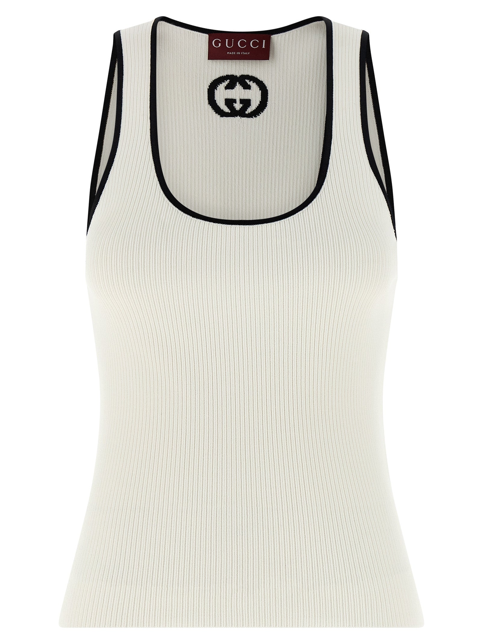 Gucci Bicolor Viscose Tank Women's Tops