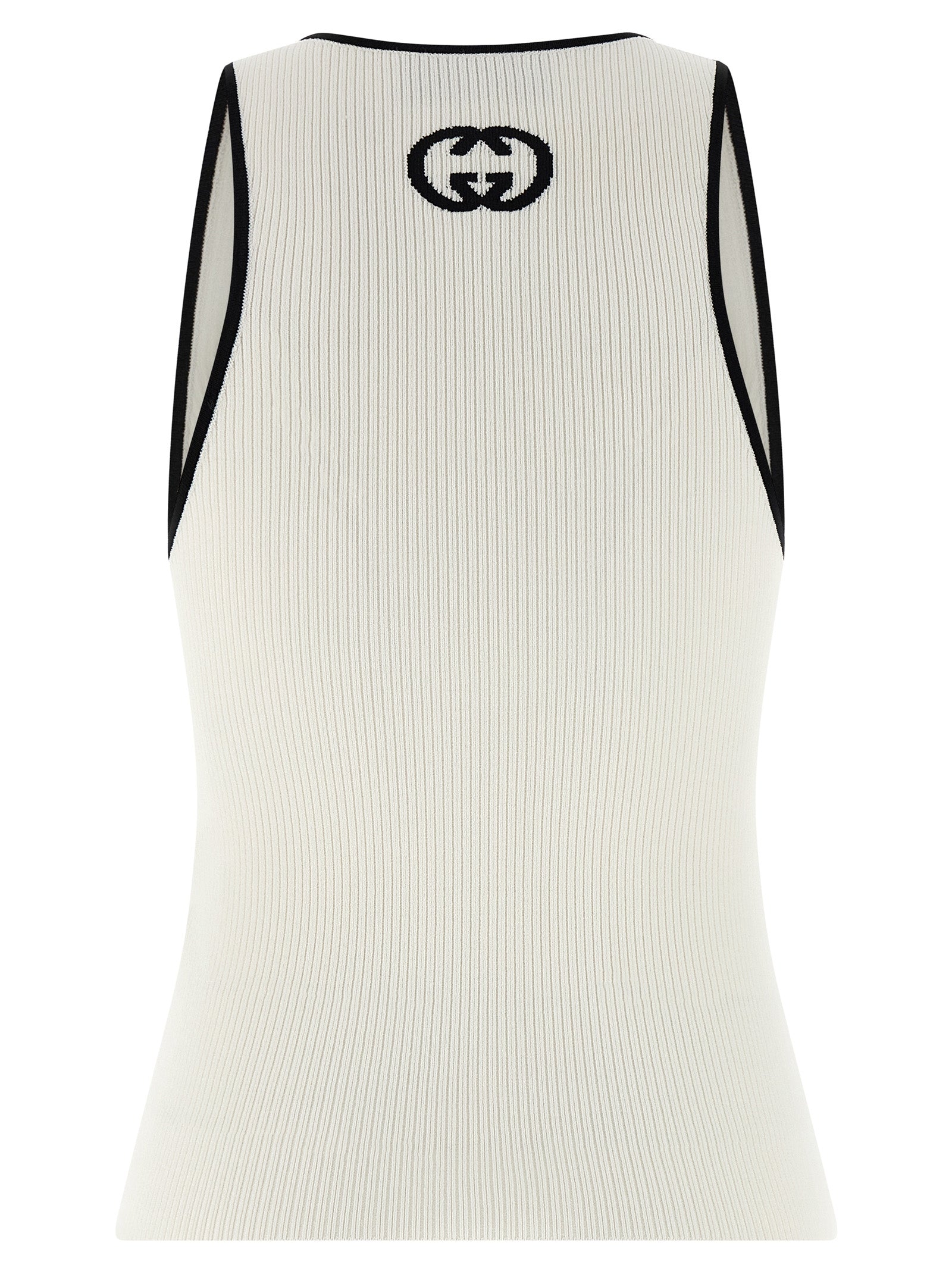 Gucci Bicolor Viscose Tank Women's Tops