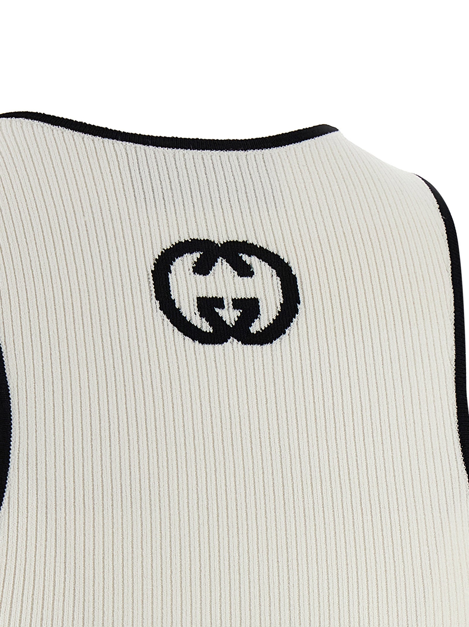 Gucci Bicolor Viscose Tank Women's Tops