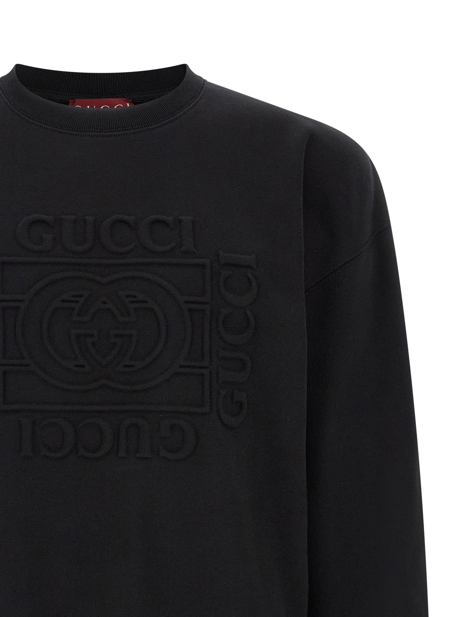 Gucci Black Cotton Men's Sweatshirt