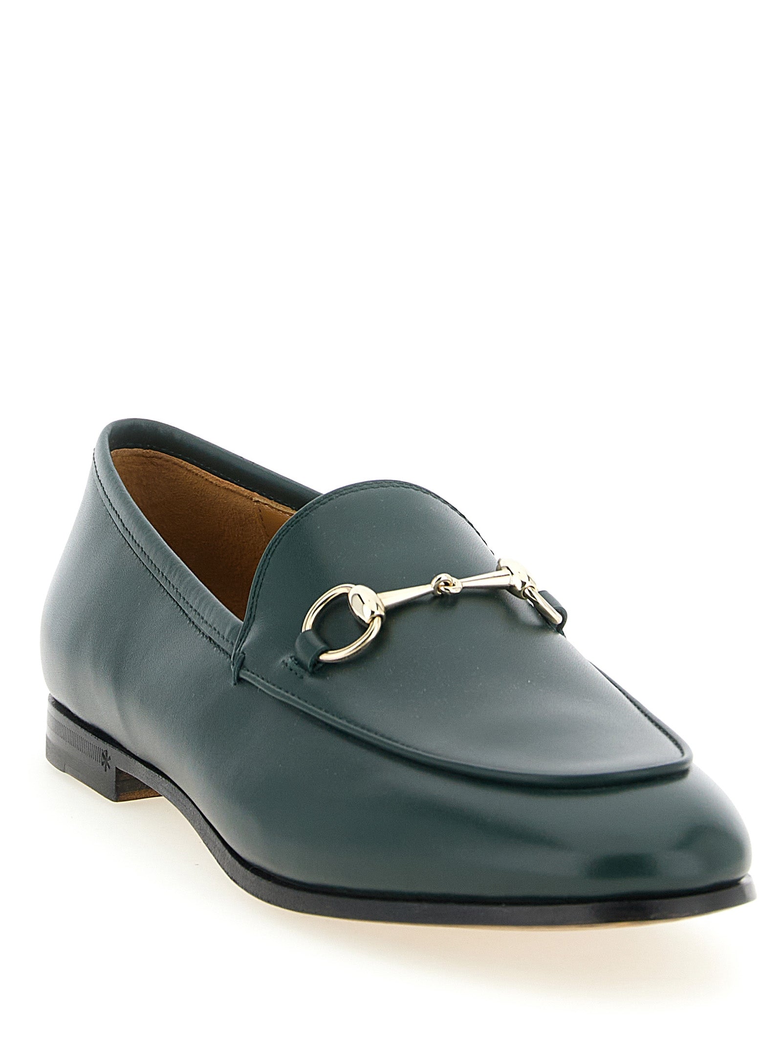 Gucci Bicolor Calfskin Slip-On Women's Loafers