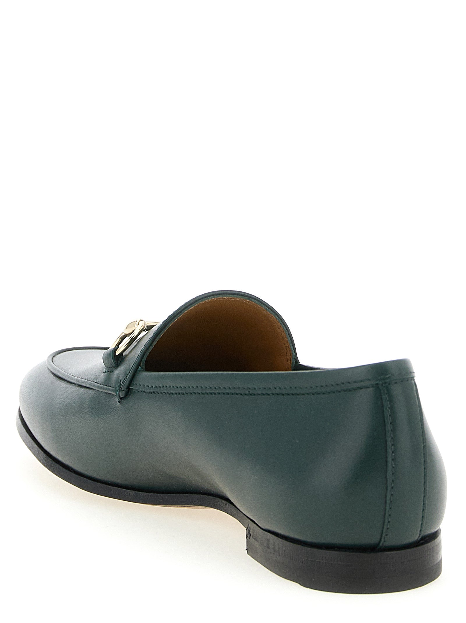 Gucci Bicolor Calfskin Slip-On Women's Loafers