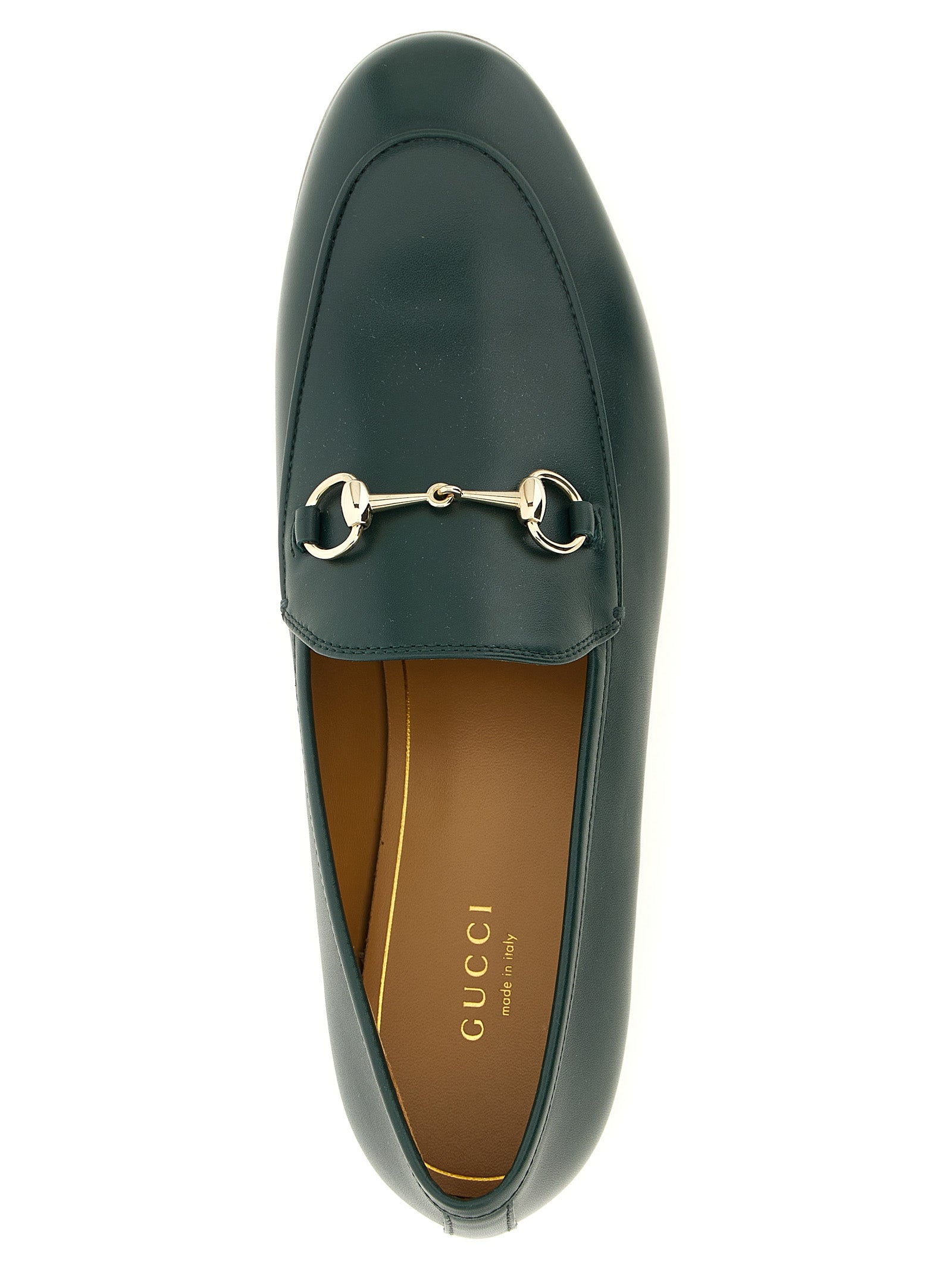 Gucci Bicolor Calfskin Slip-On Women's Loafers