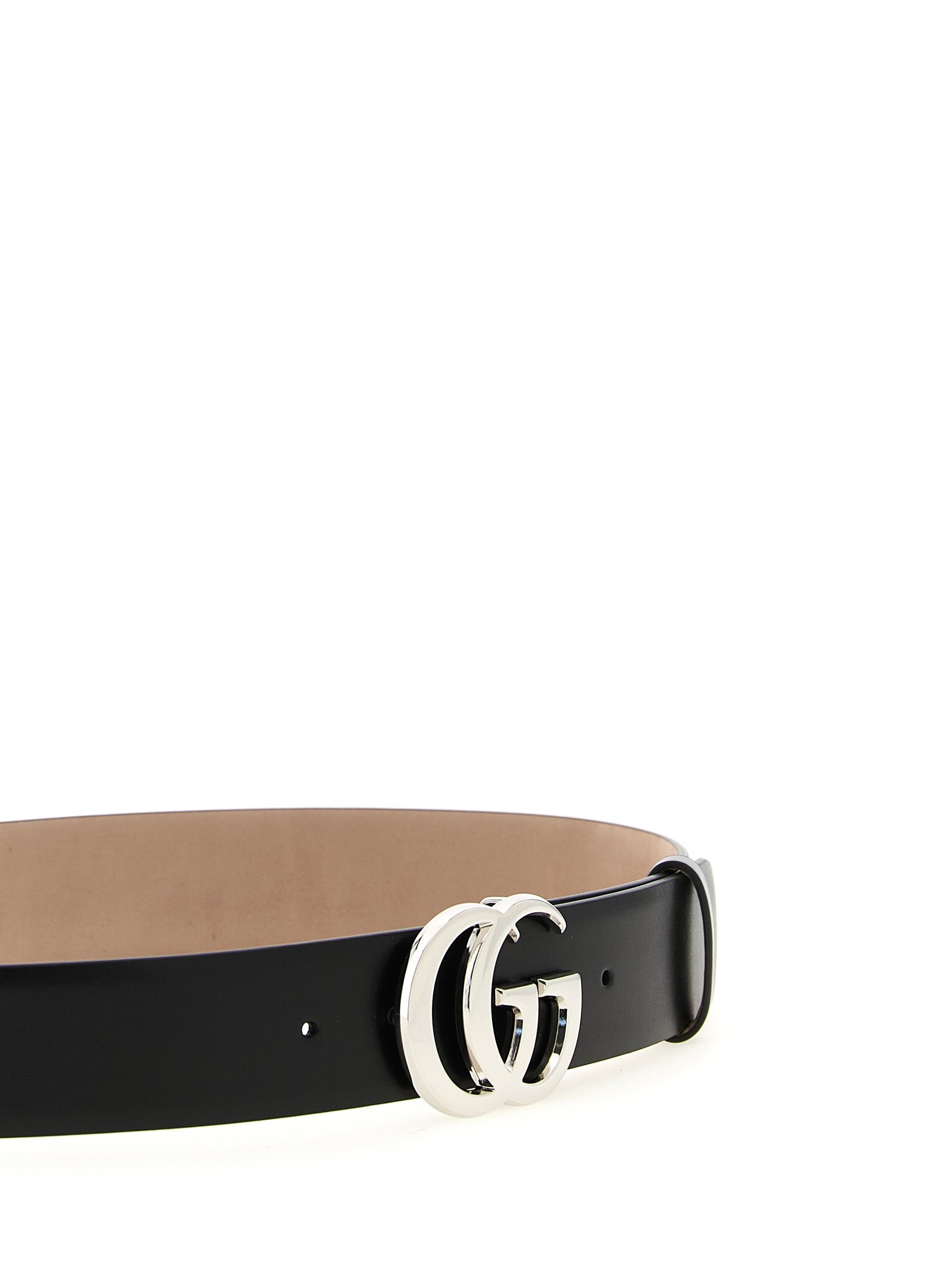 Gucci Black Calfskin Regular Men's Belt