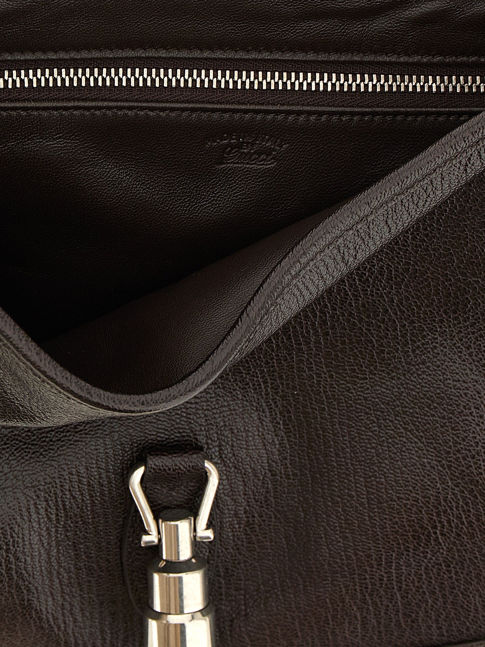 Gucci Brown Goatskin Shoulder Women's Bag