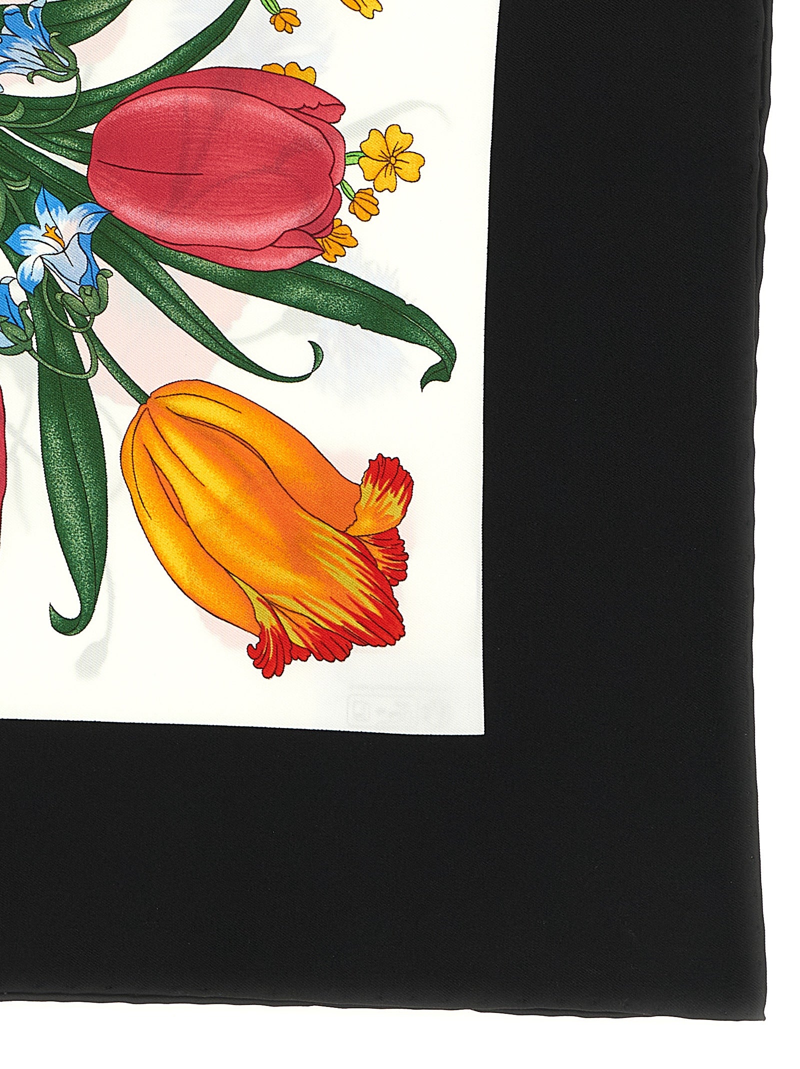 Gucci Black Silk Women's Scarf