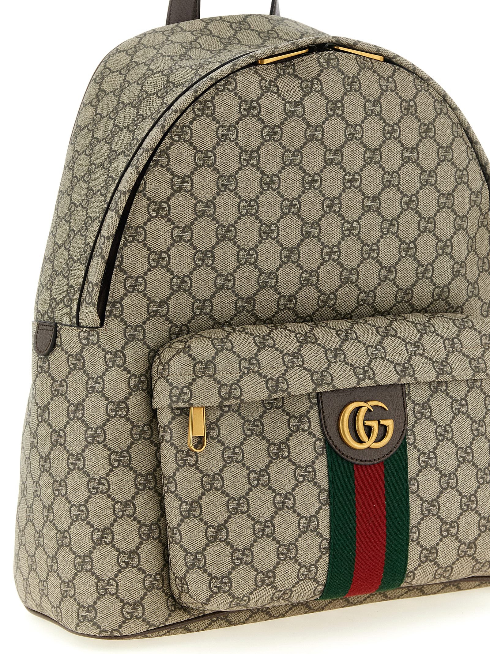 Gucci Beige Polyethylene Men's Backpack