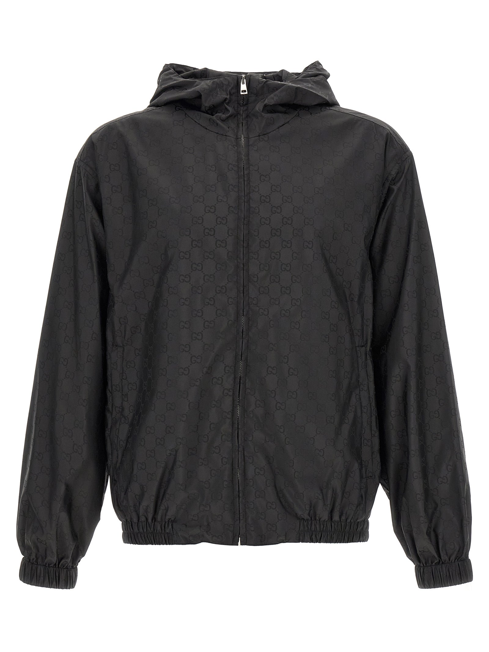 Gucci Black Polyamide Shell Men's Jacket