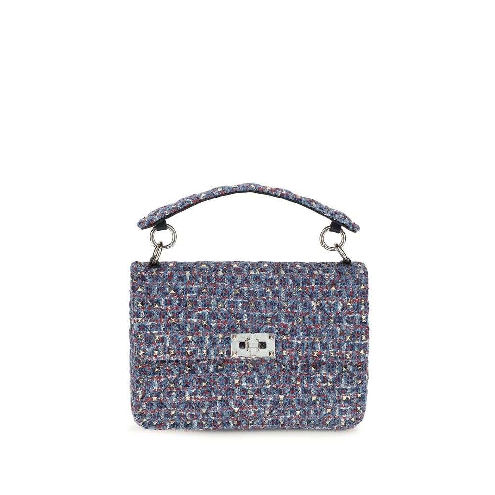 Valentino Garavani Blue Fabric Shoulder Women's Bag