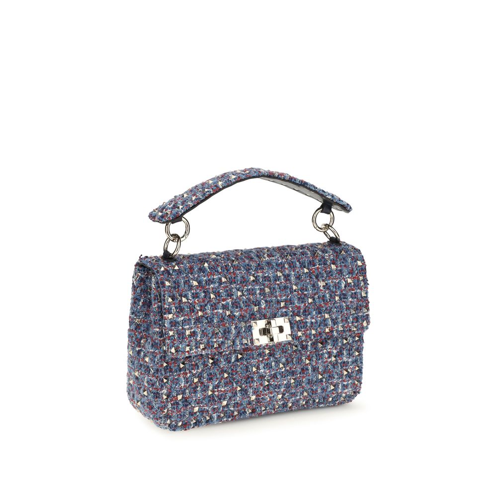 Valentino Garavani Blue Fabric Shoulder Women's Bag