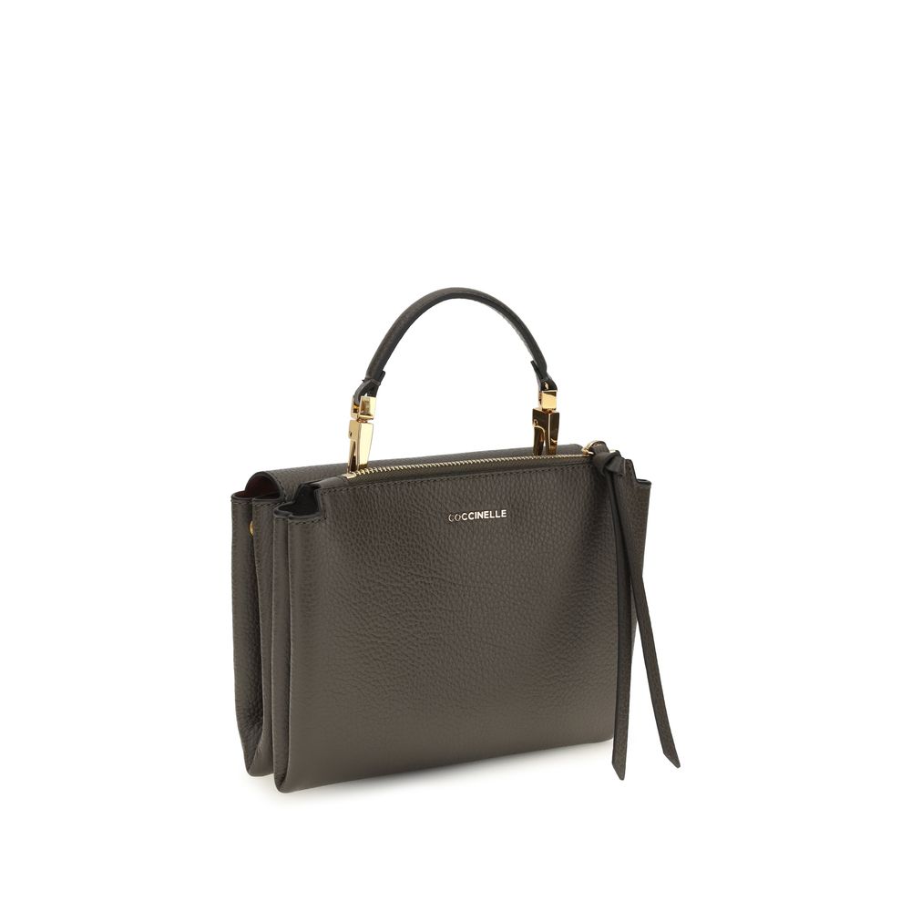 Coccinelle Brown Calf Leather Bos Taurus Women's Handbag