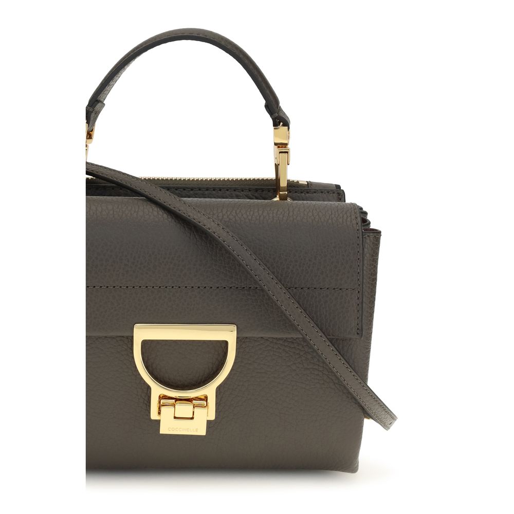 Coccinelle Brown Calf Leather Bos Taurus Women's Handbag