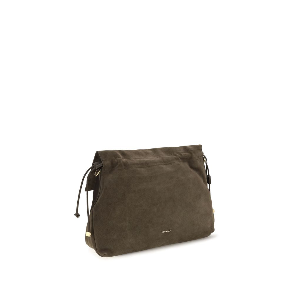 Coccinelle Brown Calf Leather Bos Taurus Shoulder Women's Bag