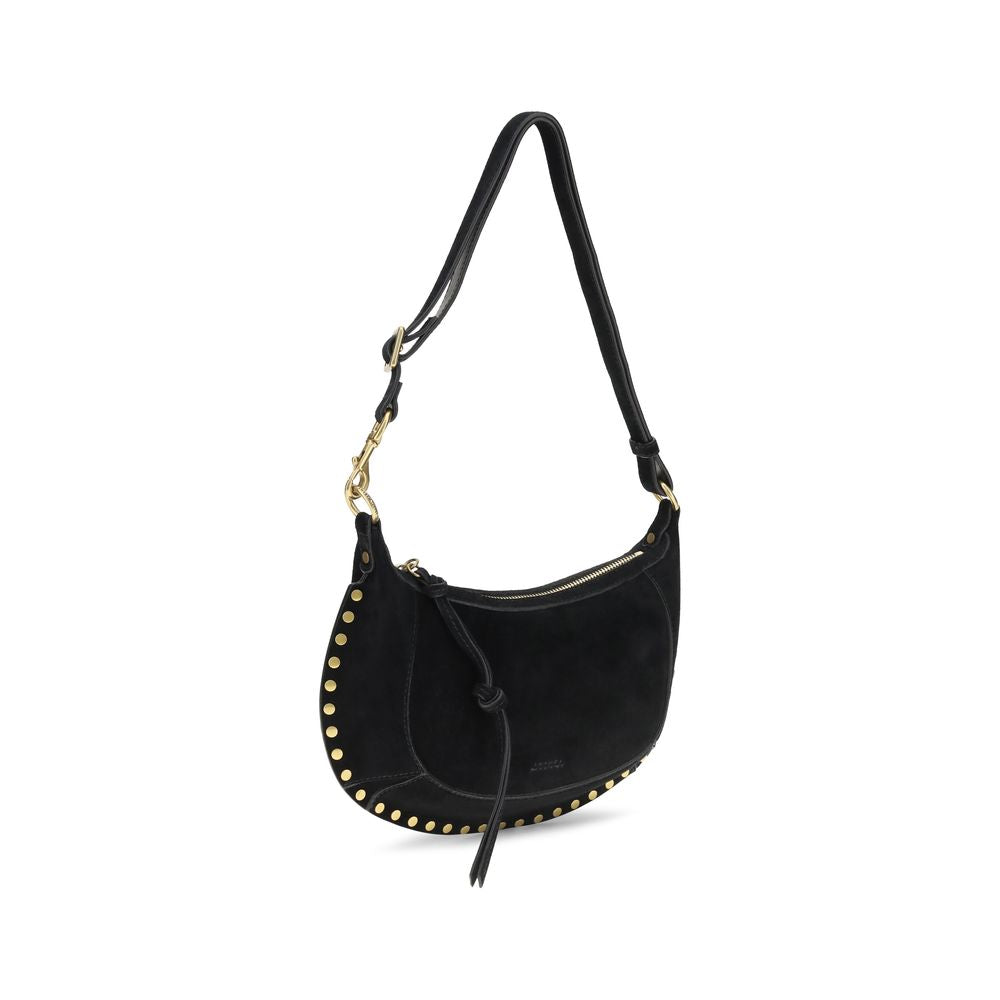 Isabel Marant Black Calf Leather Bos Taurus Shoulder Women's Bag