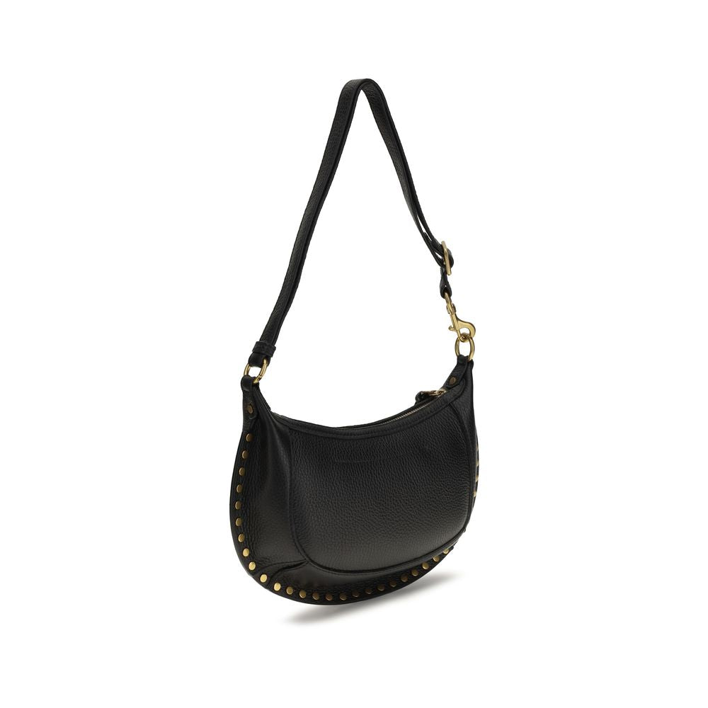 Isabel Marant Black Calf Leather Bos Taurus Shoulder Women's Bag