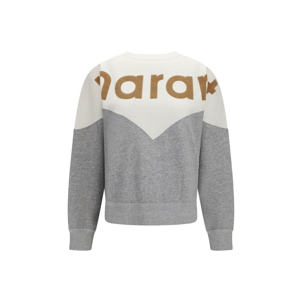Isabel Marant Étoile Gray Cotton Women's Sweatshirt