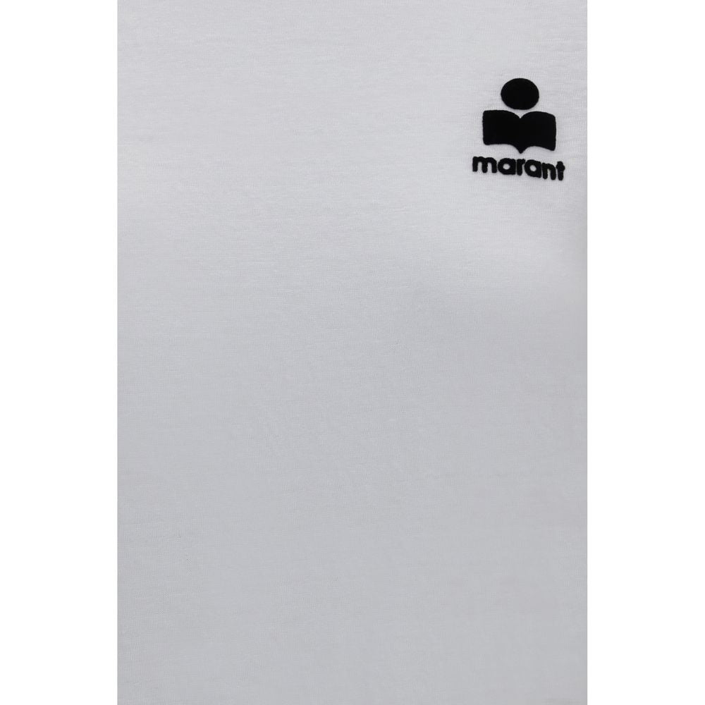 Isabel Marant Étoile White Linen Women's T-Shirt