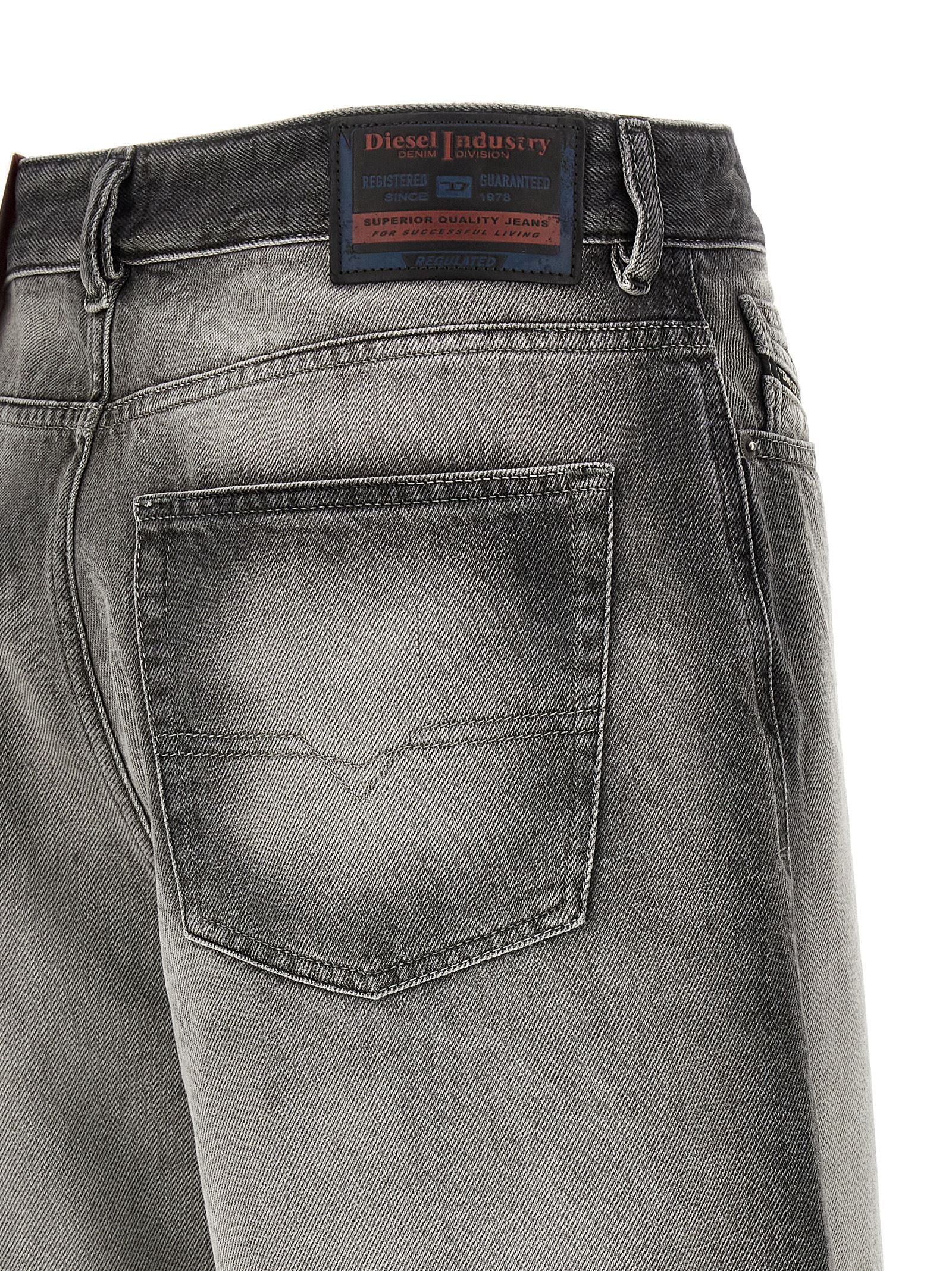 Diesel Gray Cotton Bermuda Women's Shorts