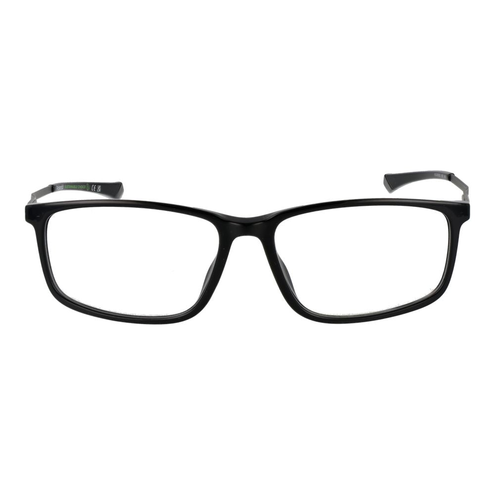 Polaroid Black Polyamide Glasses Men's (Frames)