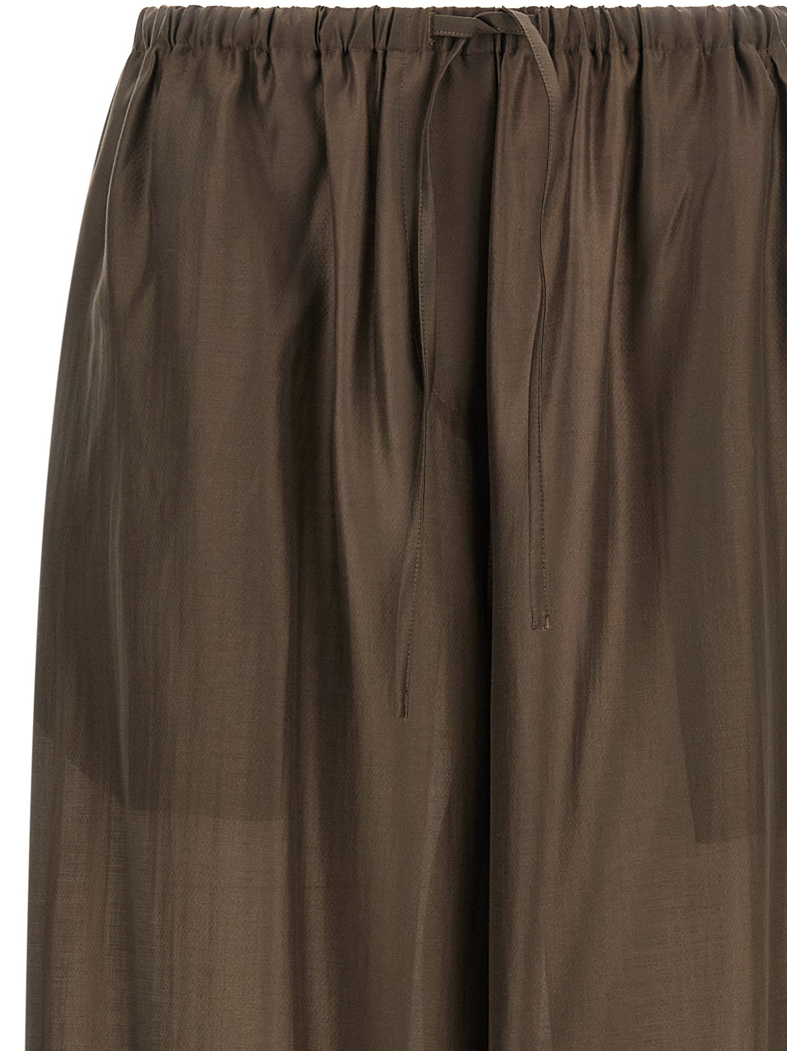Entire Studios Brown Tencel Casual Women's Pants