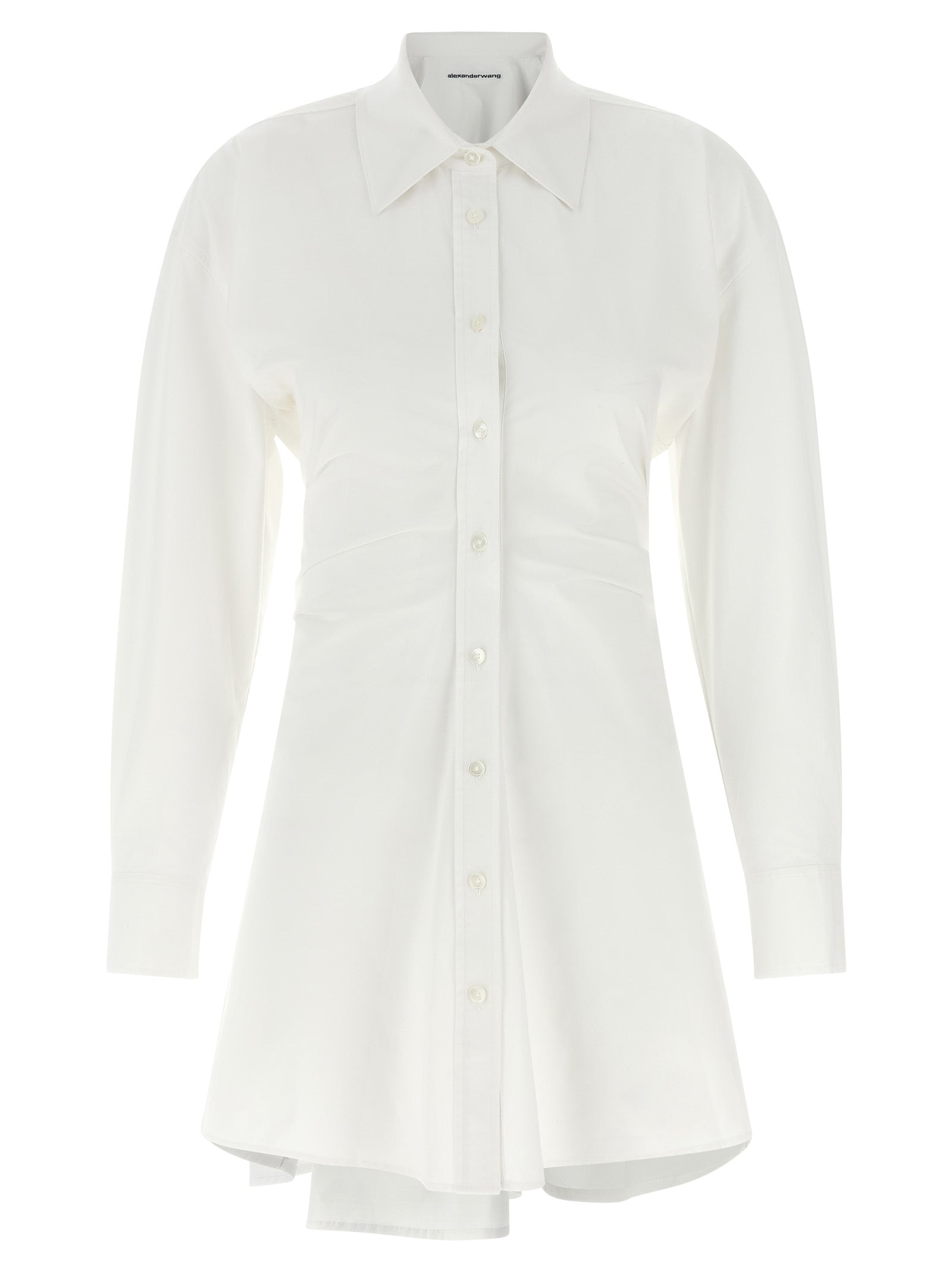 Alexander Wang White Cotton Short Women's Dress