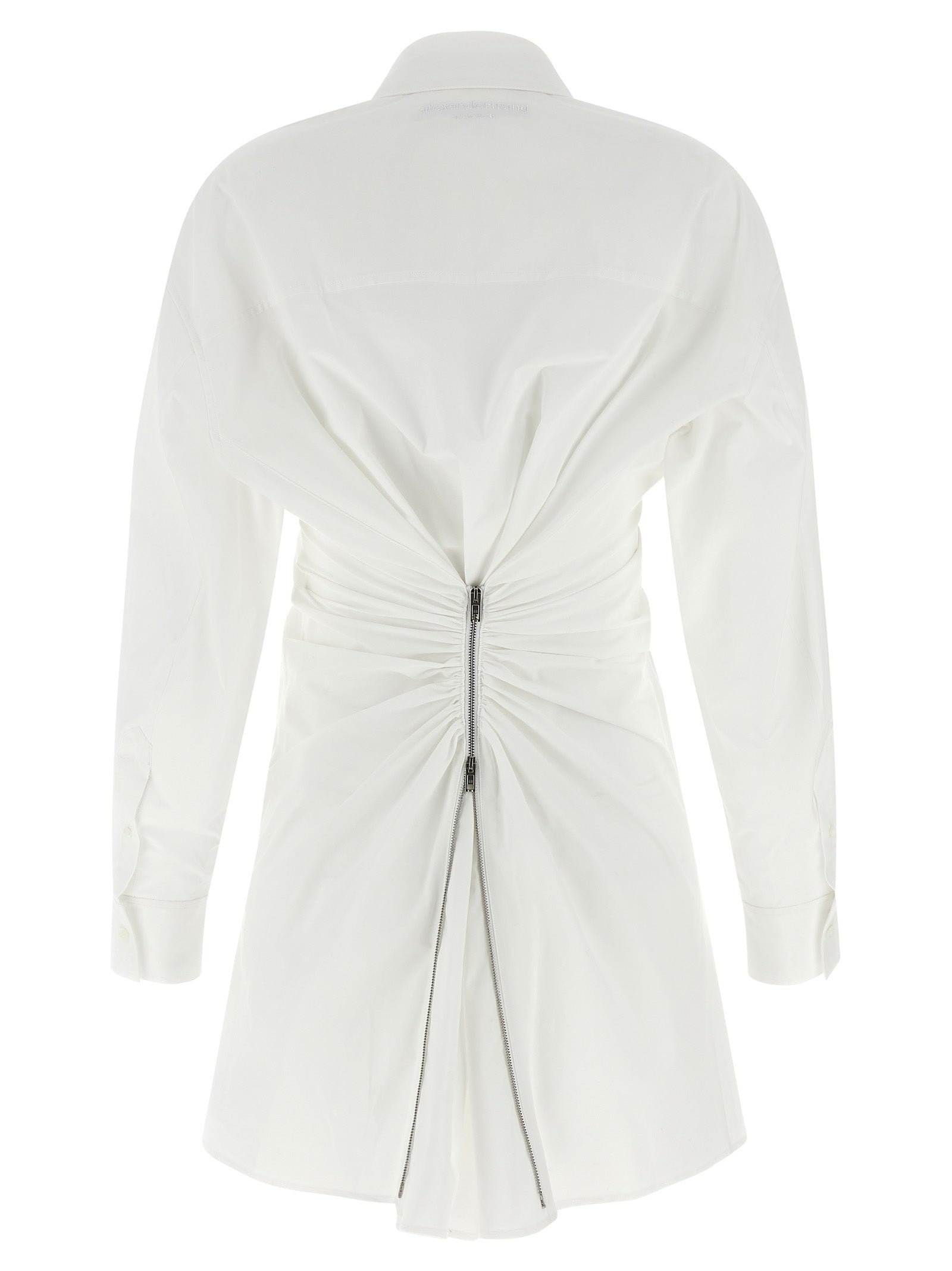 Alexander Wang White Cotton Short Women's Dress