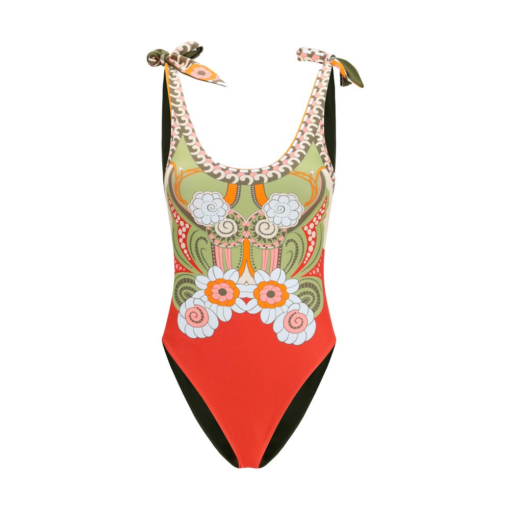 La Double J Multicolor Polyamide One-Piece Women's Swimsuit