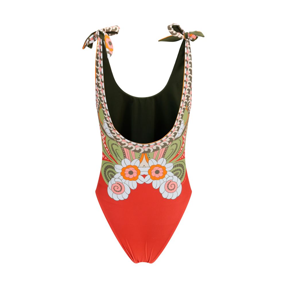 La Double J Multicolor Polyamide One-Piece Women's Swimsuit