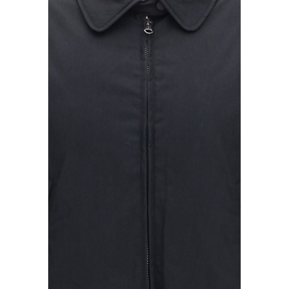 Our Legacy Black Cotton Full-Length Women's Jacket