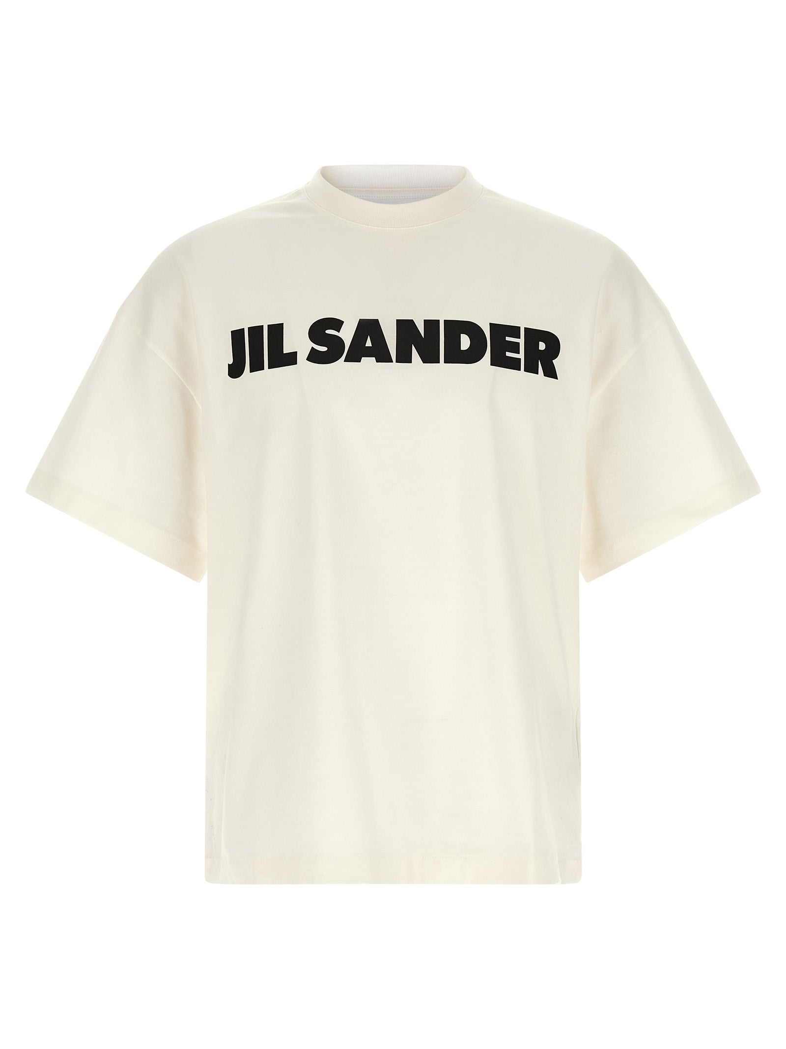 Jil Sander Bicolor Cotton Men's T-Shirt