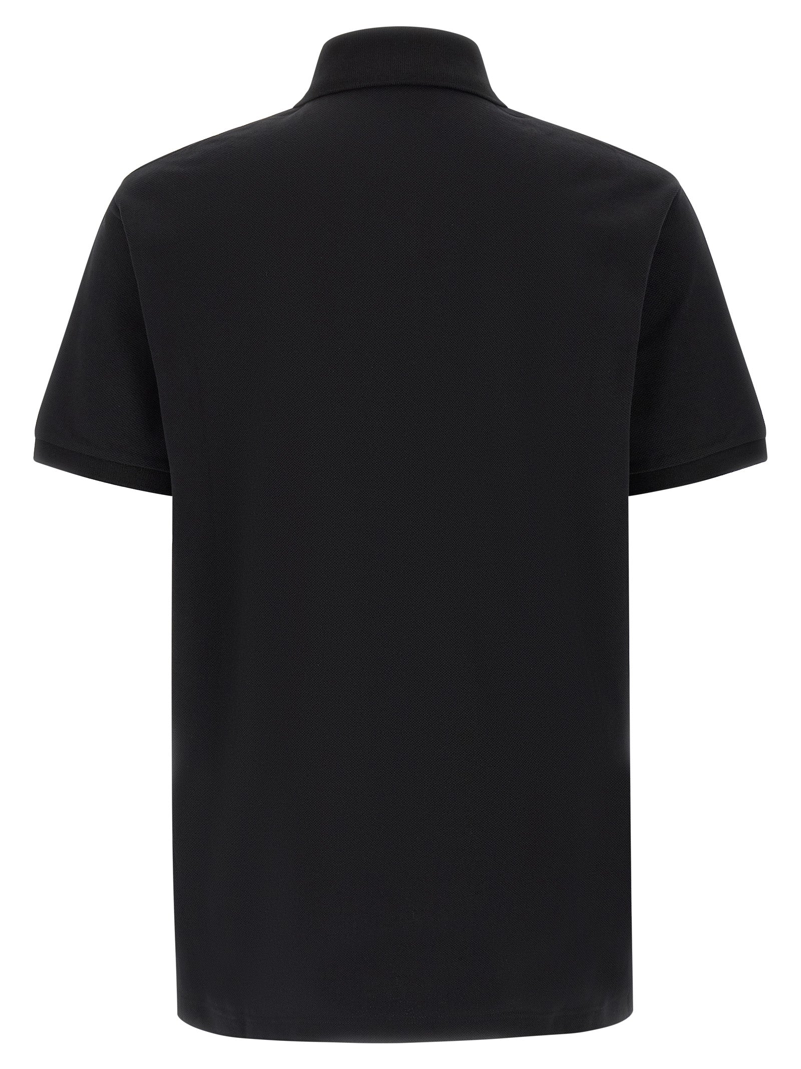 Gucci Black Cotton Polo Men's Shirt